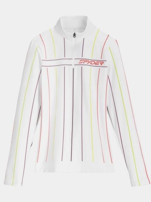 Spyder Vivid 1/2 Zip női aláöltöző felső fehér színben 5