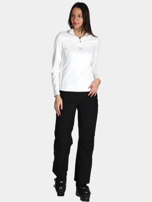Spyder Shimmer Bug 1/2 Zip női polár pulóver fehér színben 5