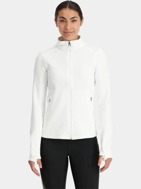 Spyder Bandita Jacket női polár pulóver fehér színben 2