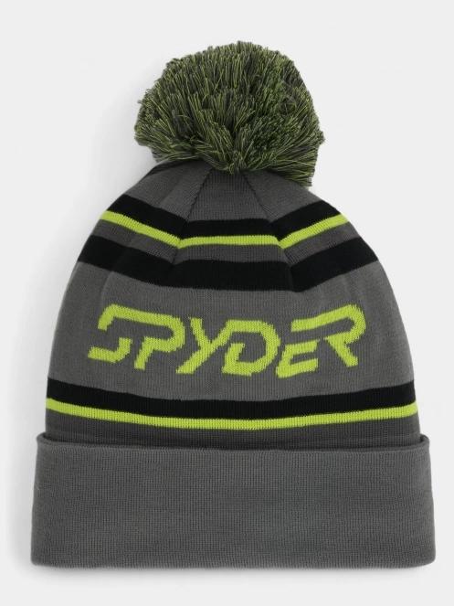 Spyder Icebox Hat bojtos sapka szürke színben 2