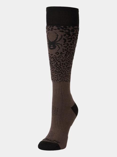 Spyder Womens Sweep Ski Socks női sízokni barna színben 2