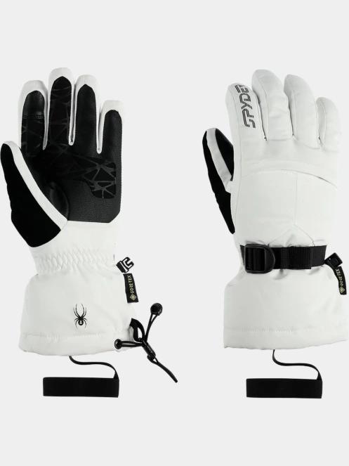 Spyder Synthesis Gtx Ski Gloves síkesztyű fehér színben 2