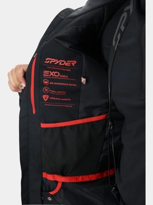 Spyder Leader Jacket férfi síkabát piros színben 4