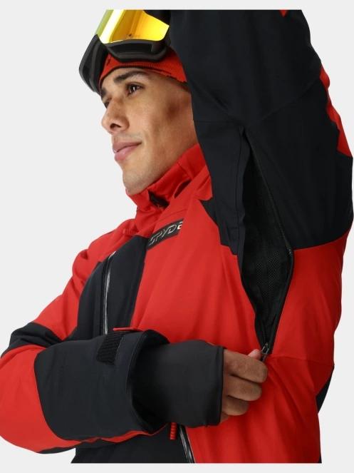 Spyder Leader Jacket férfi síkabát piros színben 6