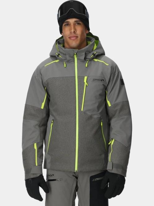 Spyder Leader Jacket férfi síkabát szürke színben 2