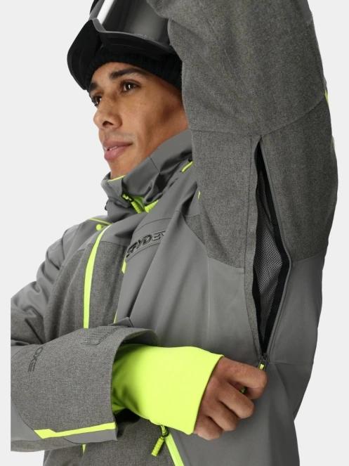 Spyder Leader Jacket férfi síkabát szürke színben 6