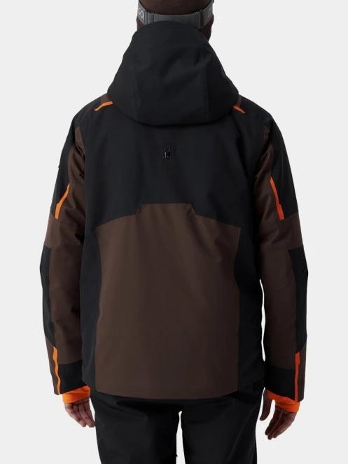 Spyder Leader Jacket férfi síkabát barna színben 3