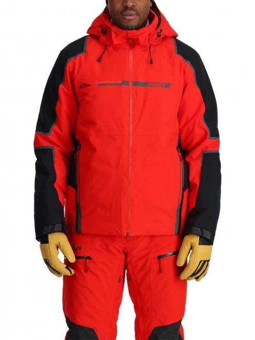 Spyder Titan Jacket férfi síkabát piros színben 2