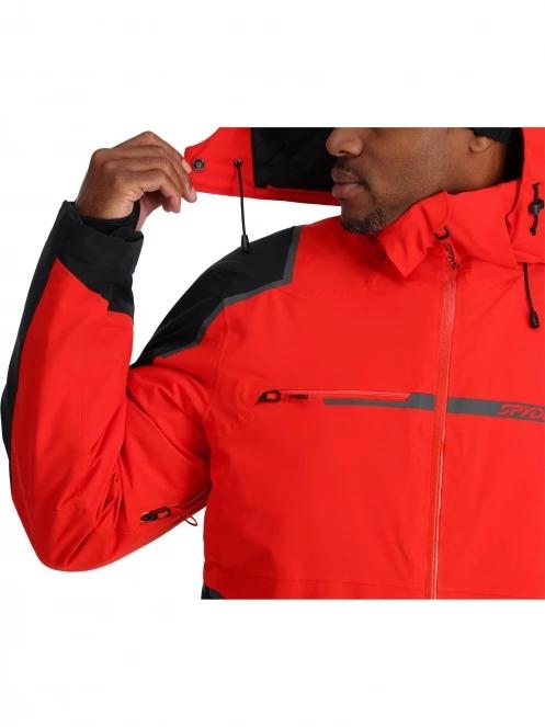 Spyder Titan Jacket férfi síkabát piros színben 4