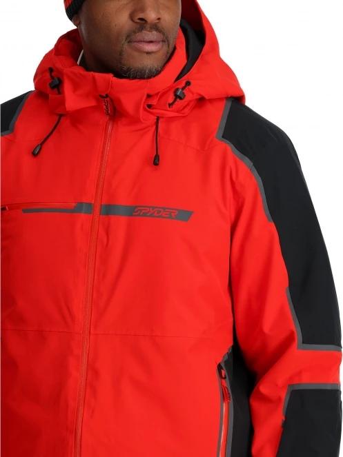 Spyder Titan Jacket férfi síkabát piros színben 5