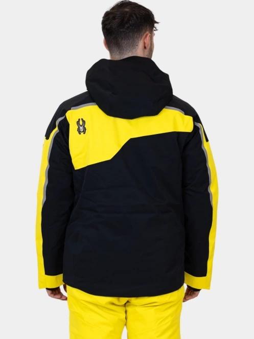 Spyder Leader Jacket férfi síkabát sárga színben 4