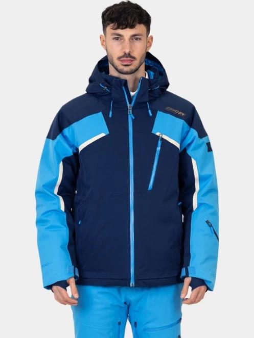 Spyder Leader Jacket férfi síkabát sötétkék színben 2