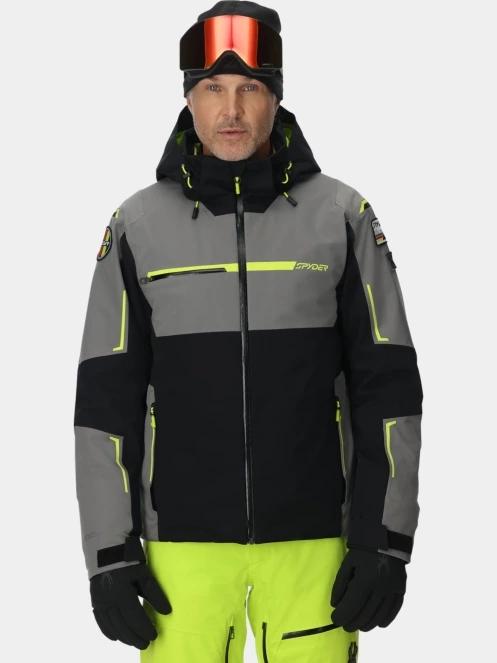 Spyder Titan Jacket férfi síkabát szürke színben 2