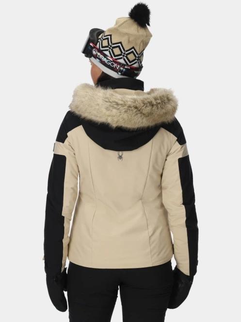 Spyder Vida Jacket női síkabát homok színben 3