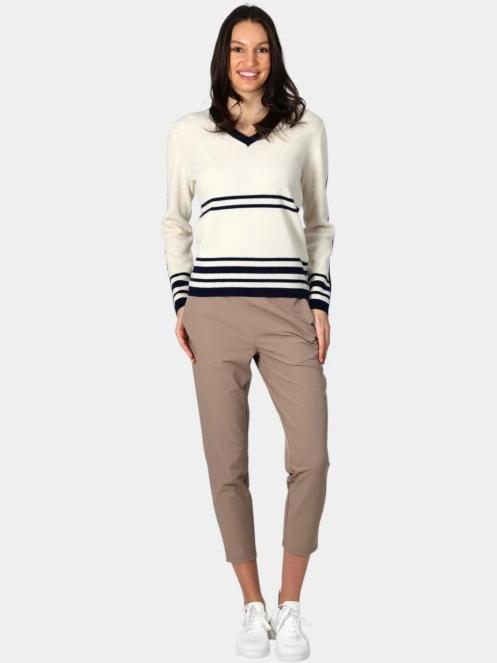 Luhta Luhta Huttula női kötött pulóver fehér színben 5