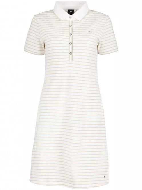 Luhta Luhta Emboda női galléros ruha fehér színben 2