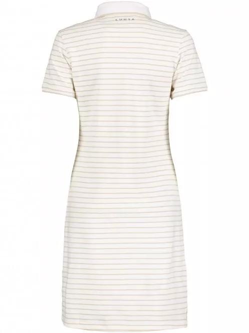 Luhta Luhta Emboda női galléros ruha fehér színben 3