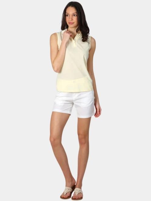 Luhta Luhta Hanttula női ujjatlan póló sárga színben 5