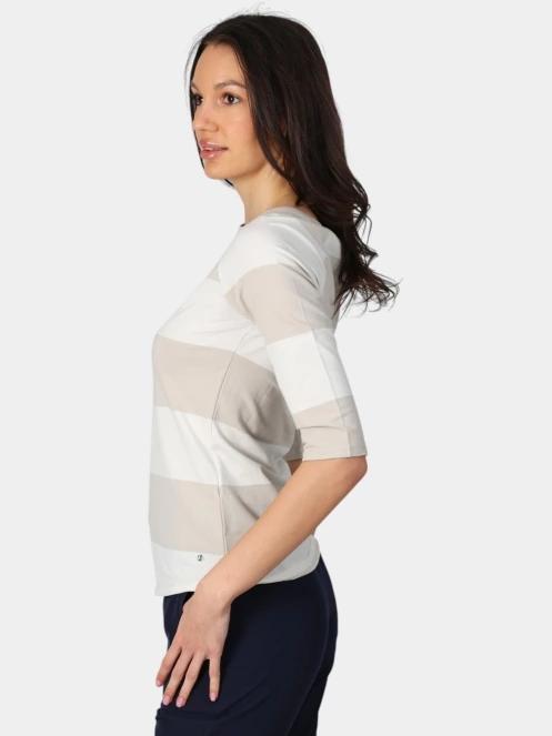 Luhta Luhta Hadli női rövid ujjú póló homok színben 3