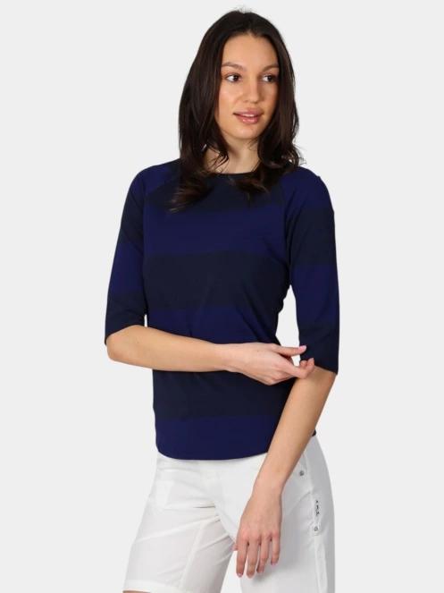 Luhta Luhta Hadli női rövid ujjú póló sötétkék színben 2