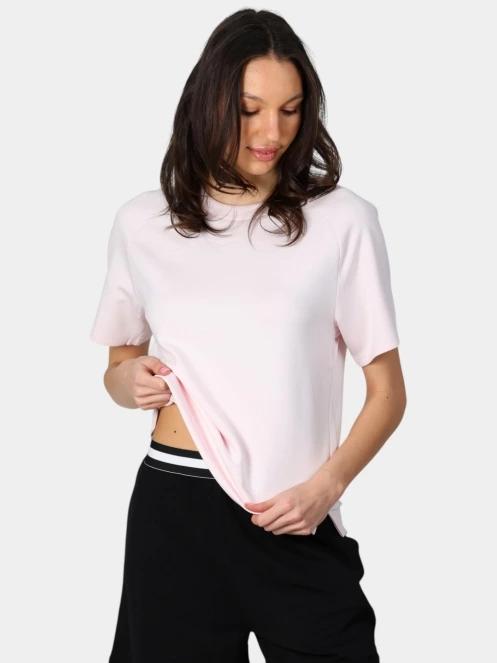 Luhta Luhta Evienne női rövid ujjú póló rózsaszín színben 2