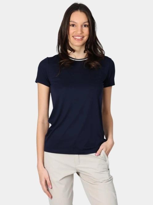 Luhta Luhta Heimala női rövid ujjú póló sötétkék színben 2