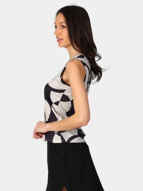 Luhta Luhta Ihanne női ujjatlan póló homok színben 3