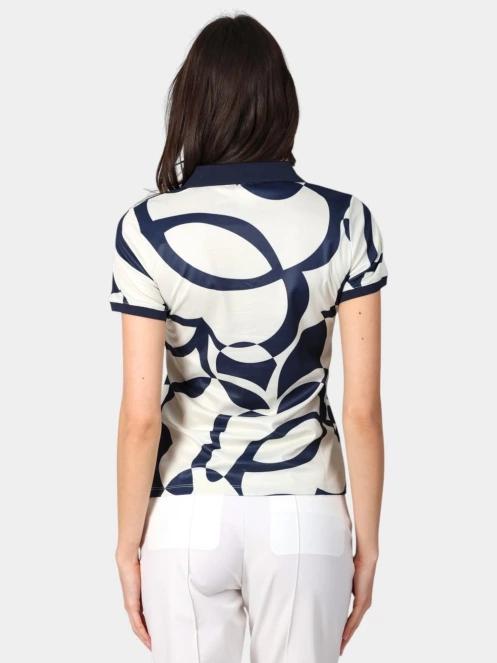 Luhta Luhta Alajoki női galléros póló homok színben 4