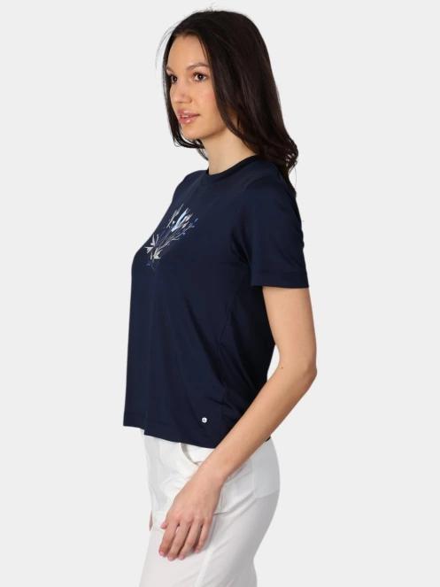 Luhta Luhta Annis női rövid ujjú póló sötétkék színben 3