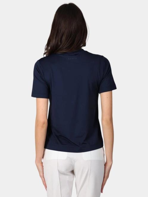 Luhta Luhta Annis női rövid ujjú póló sötétkék színben 4
