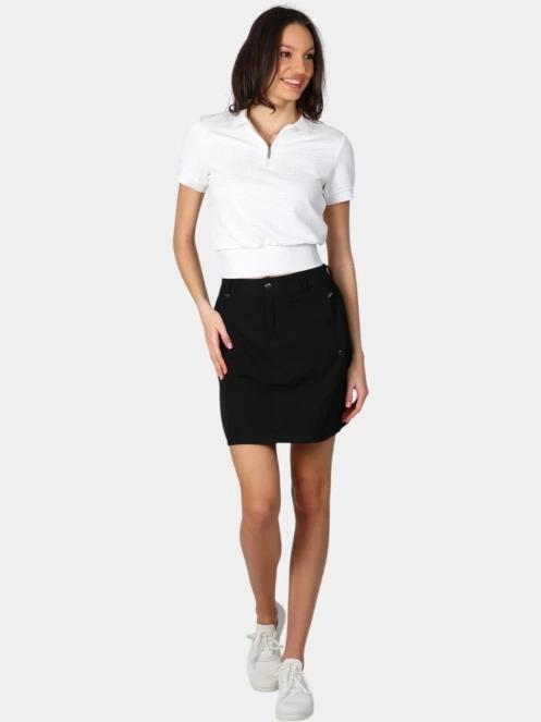 Luhta Luhta Ilmala női galléros póló fehér színben 5