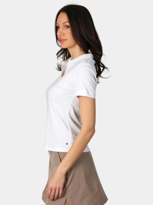 Luhta Luhta Innamo női galléros póló fehér színben 3