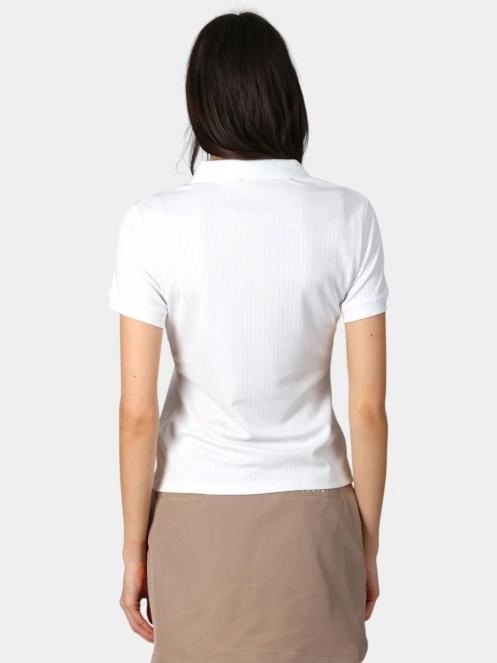 Luhta Luhta Innamo női galléros póló fehér színben 4