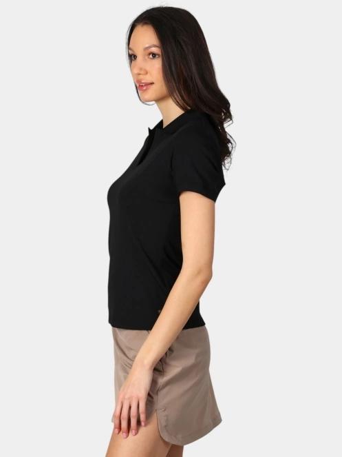 Luhta Luhta Innamo női galléros póló fekete színben 3