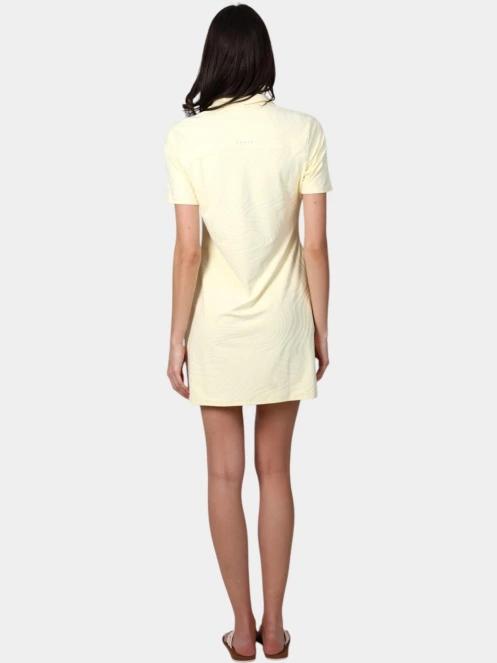 Luhta Luhta Ilmosalo női pólóruha sárga színben 4