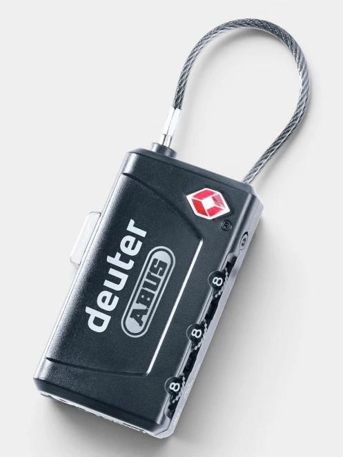 Deuter TSA Cable Lock tsa zár fekete színben 2