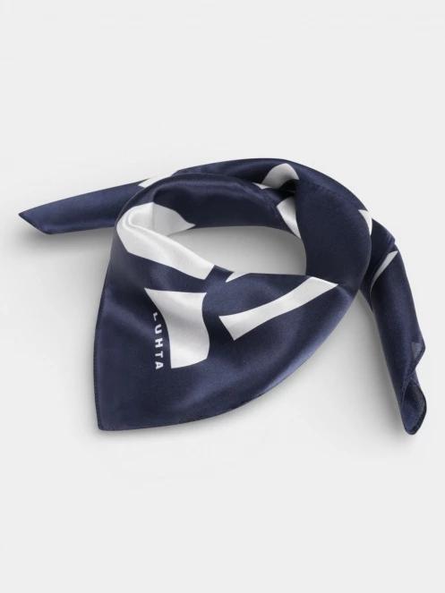 Luhta Luhta Nakolinna női kendő sötétkék színben 2