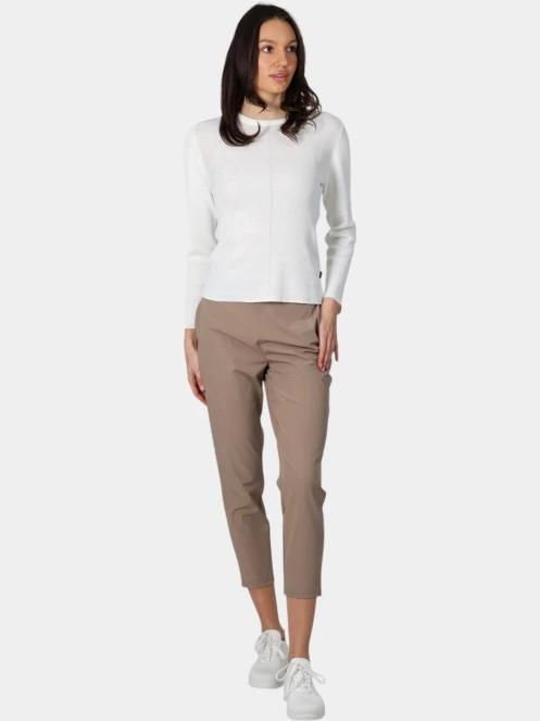 Luhta Luhta Ahvenlampi női hosszú nadrág barna színben 5