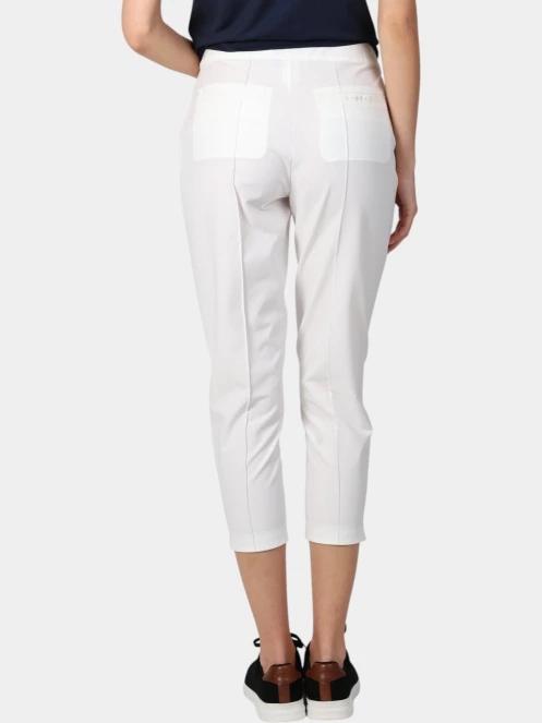 Luhta Luhta Iiranta női capri nadrág fehér színben 4