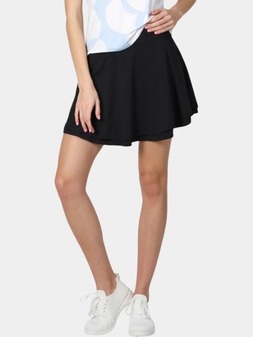 Luhta Luhta Hakkala női skort fekete színben 2