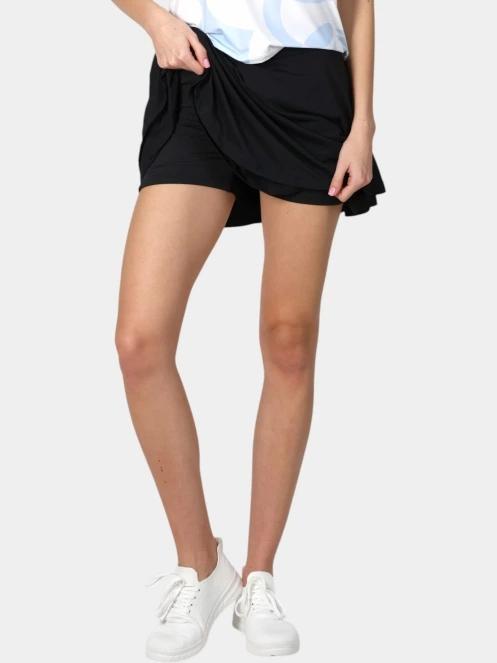 Luhta Luhta Hakkala női skort fekete színben 5