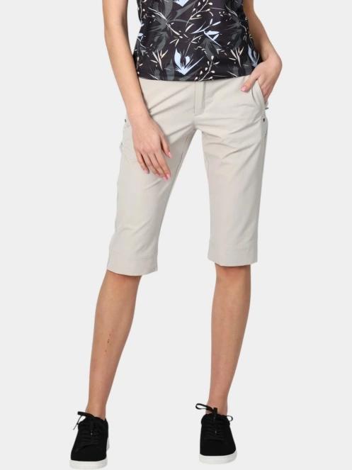 Luhta Luhta Eiskola női capri nadrág homok színben 2