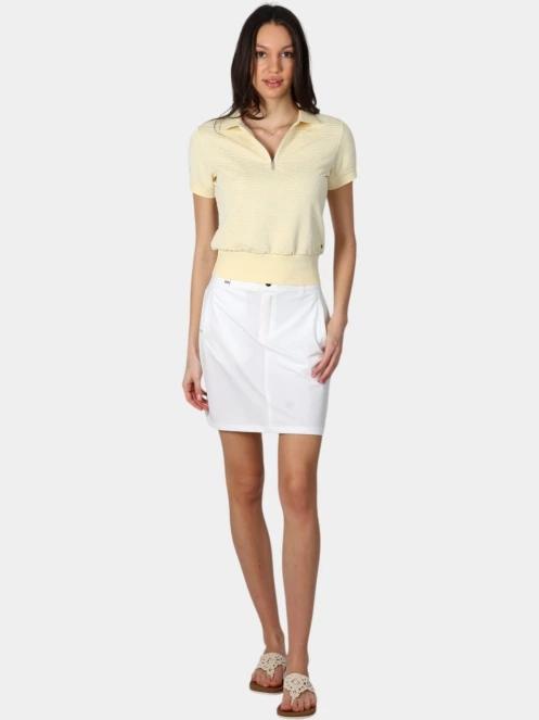 Luhta Luhta Hopiala női mini szoknya fehér színben 5