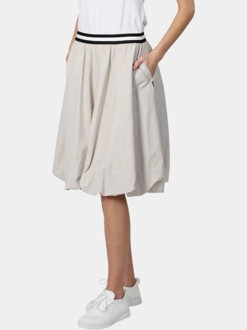 Luhta Luhta Huikuri női midi szoknya homok színben 5