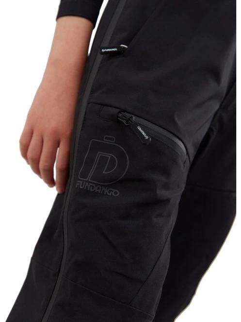 Fundango Mugo JUN Fullzip Pants sínadrág fekete színben 8