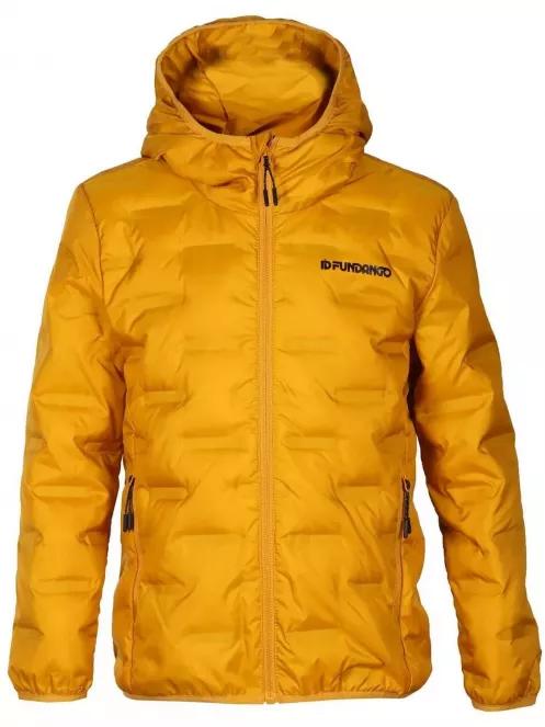 Fundango SMOKE JR Hooded Down Jacket átmeneti kabát sárga színben 2