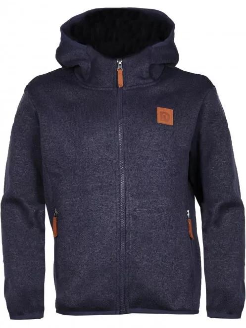Fundango Obelix JR Hooded Fleece kapucnis pulóver sötétkék színben 2