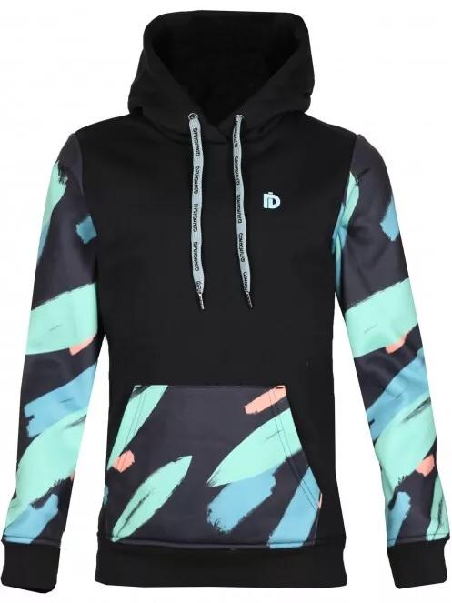 Fundango MYSTIC junior Tech pullover kapucnis pulóver fekete színben 2