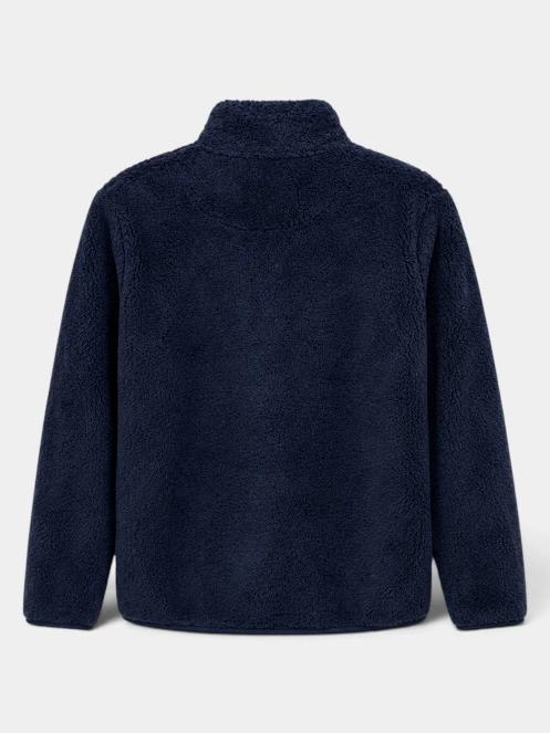 Fundango Marshmallow Junior Pile Jacket polár pulóver sötétkék színben 3