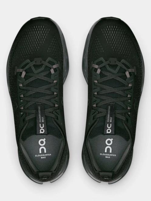 ON Cloudsurfer Max férfi aszfalt futócipő fekete színben 6